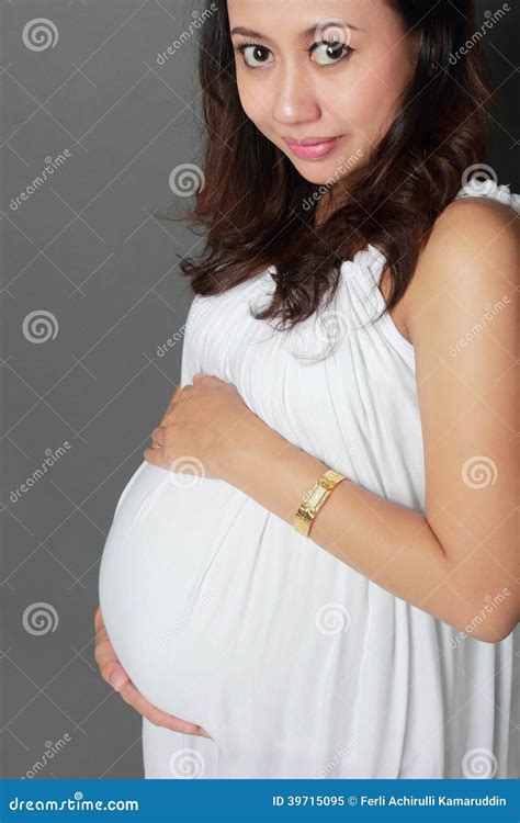 Beautiful Asian Pregnant Woman Stock Image Image Of Maternal Care 39715095