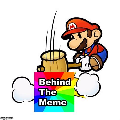 Mario Hammer Smash Meme Imgflip