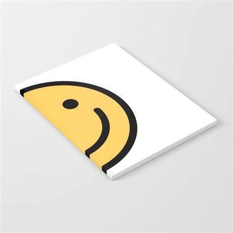Smiley Face Cute Simple Smiling Happy Face Notebook By Dogboo Happy