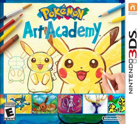 Pokémon Art Academy 2014 3ds Game Nintendo Life