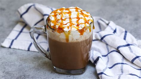 Salted Caramel Mocha Starbucks Copycat Recipe Youtube