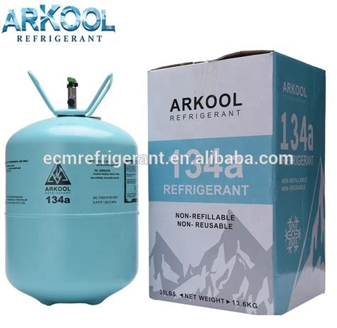 Refrigerant R134a 136kg R314a Refrigerant Gas Cylinder Can Factory Arkool