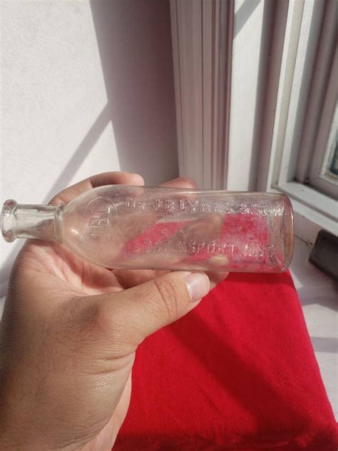 Antique Dr J B Lynas And Son Logansport Ind Bottle Etsy