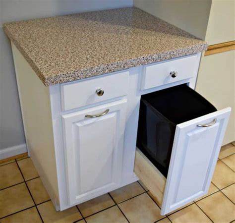 For old wooden kitchen cabinets from 1940, should i repaint or use contact paper or both for the interior? Contact Paper Kitchen Counter - 2 Years Later | Trash can ...