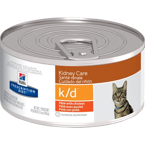 This will depend on the overall condition of your pet. Hill's™ Prescription Diet™ k/d™ Feline with Chicken - canned