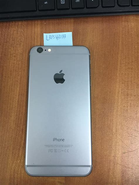 Apple Iphone 6 Plus Unlocked Gray 16gb A1522 Lrps43283 Swappa