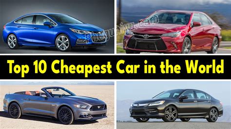 Top 10 Cheapest Car In The World Best Affordable And Low Price