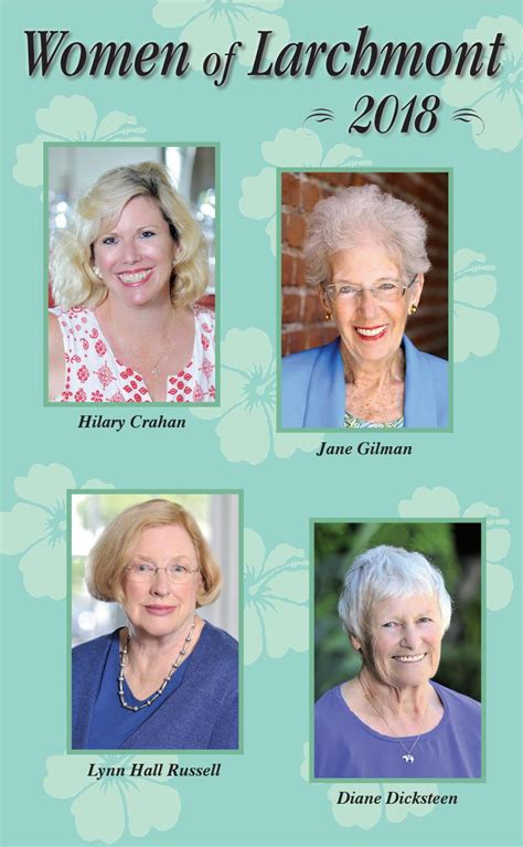 Lc Women Of Larchmont 08 2018 By Larchmont Chronicle Issuu