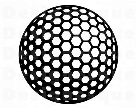 Download Golf Ball 3 SVG Golf Ball SVG Golf Svg Golf Ball Clipart | Etsy in 2020 | Geometric design art ...