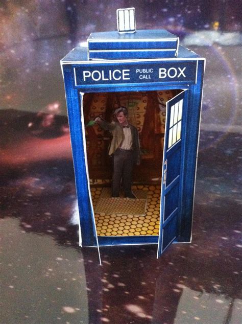 Doctor Who Tardis Paper Model By Serseus On Deviantart