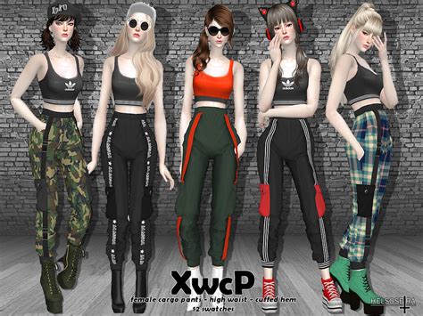 The Sims Resource Xwcp Cargo Pants