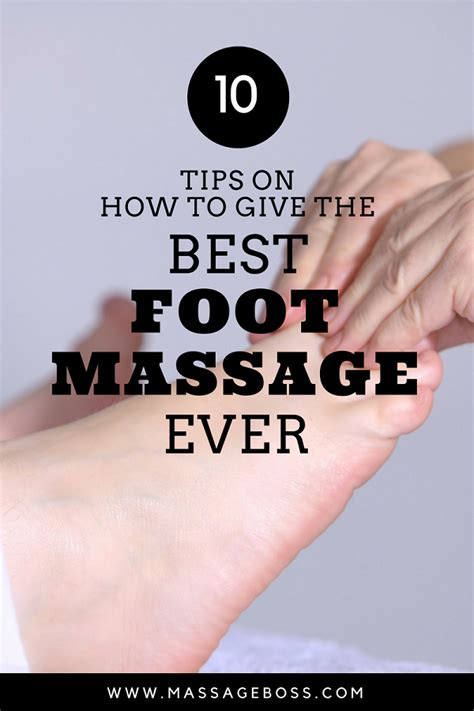 How To Give A Foot Massage Foot Massage Foot Massage Techniques