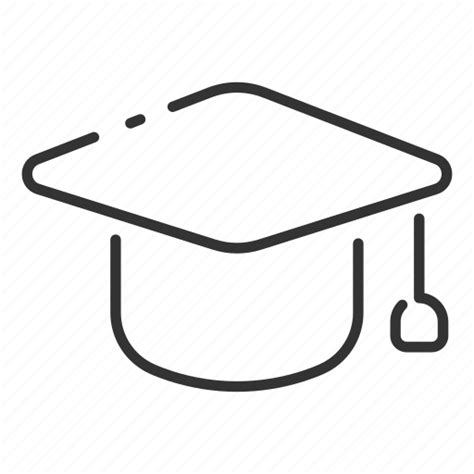 Cap Degree Education Graduate Graduation Hat Icon Download On