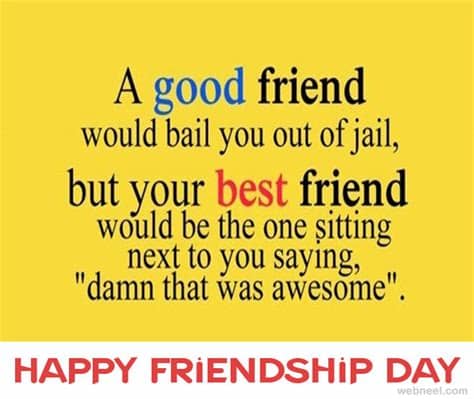 So please your true friends with the following happy friendship day whatsapp status, quotes and messages. Best Friendship Day Whatsapp Status & Messages