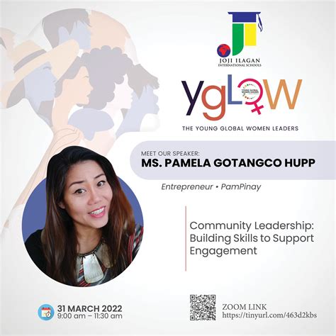 Look Meet Ms Pamela Gotangco Hupp One Of Our Yglow Guest Speakers