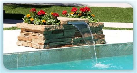 How To Build A Pool Waterfall Builders Villa