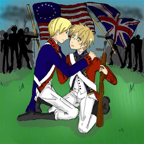 Hetalias England Vs America By Taka321 On Deviantart