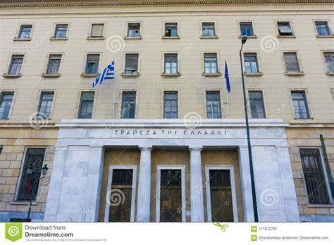 Since october 1999, the bank has been listed on the new york stock exchange. National Bank Of Greece Building In Athens Stock Image ...