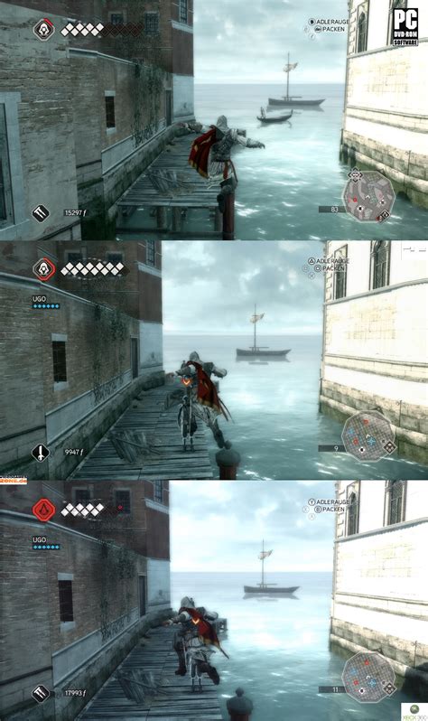 Сравнение графики PC vs PS3 vs XBOX 360 Assassin s Creed II Игры