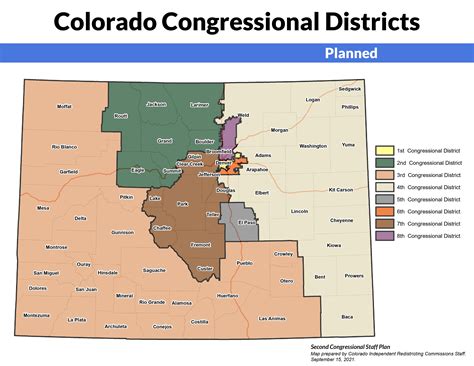 Colorado Congressional Districts Map 2022 North Ct