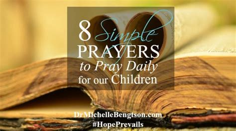 8 Simple Prayers To Pray Daily For Our Children Dr Michelle Bengtson