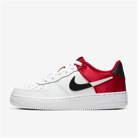 Kids Shoes Nike Air Force 1 Level 8 1 Gs University Red Basketball