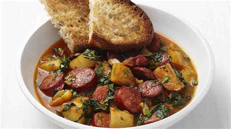 Chorizo Potato Stew Soup Recipe
