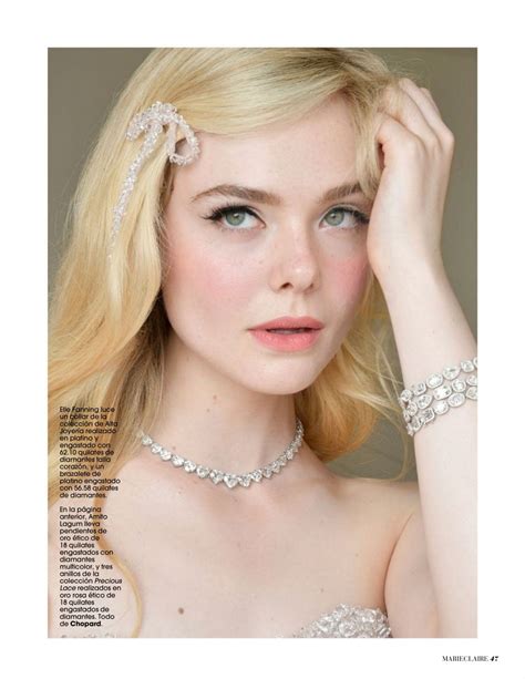 Elle Fanning In Marie Claire Magazine July 2022 Hawtcelebs