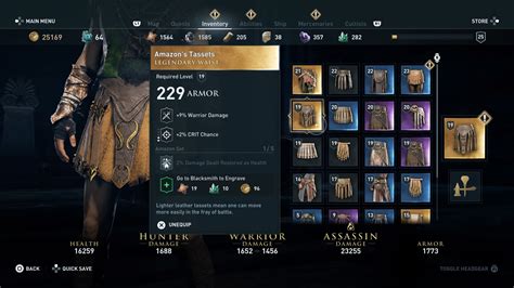 Assassins Creed Odyssey Best Armor For The Early Mid And Late Game