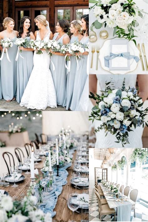 Pin by Allison LaPlatt on Wedding | Light blue wedding colors, Wedding