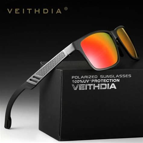 fuzweb 2017 veithdia aluminum sunglasses polarized lens men mirror male eyewears accessories