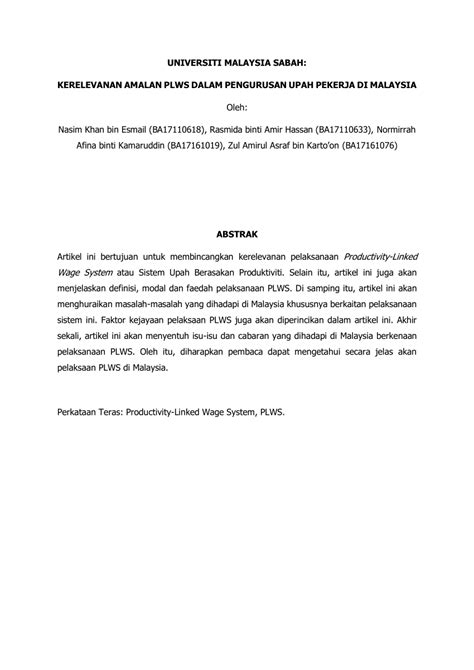 Zoom a study on implementing. (PDF) KERELEVANAN PLWS
