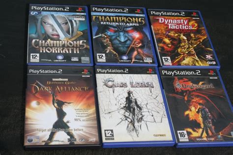 Lot Of Rpg Ps2 Playstation 2 Games Incl Champion Of Norrath And Dynasty