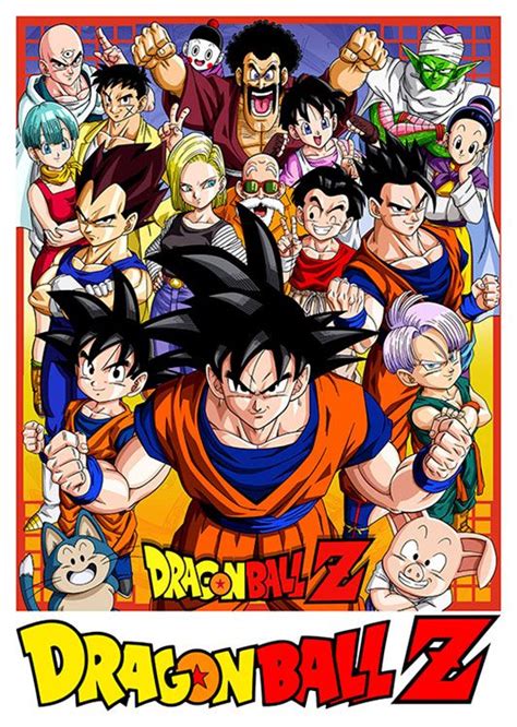 Anime poster art book from dh (aug 4, 2003) funimation (jul 21, 2003) Dragon Ball Z Anime Poster, available at 45x32cm. This poster is printed on matt coated 350 gram ...