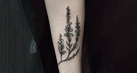 Update More Than 69 Heather Flower Tattoo In Eteachers