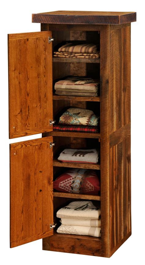 Check spelling or type a new query. Barnwood Left Hinged 24" Linen Cabinet from Fireside Lodge ...