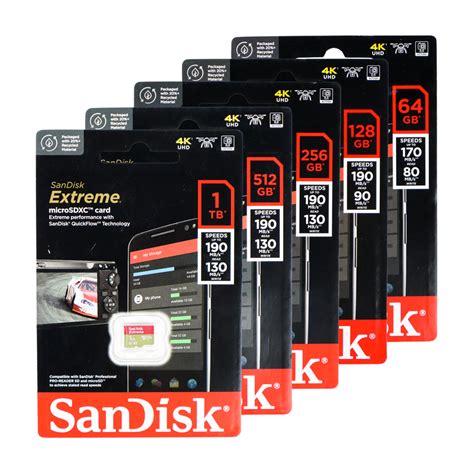 Sandisk Microsdxc Extreme V30 A2 U3 4k 256gb Sdsqxav 256g No Color