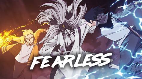 Naruto And Sasuke Vs Momoshiki Amv Fearless Youtube