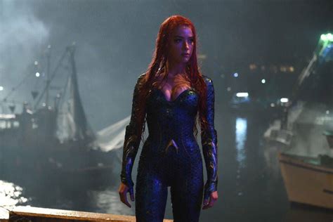 'i'm excited to get started'. Amber Heard Wears New Mera Costume in 2 Aquaman Photos | E ...
