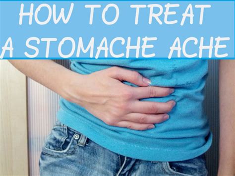 How To Treat A Stomach Ache RemedyGrove