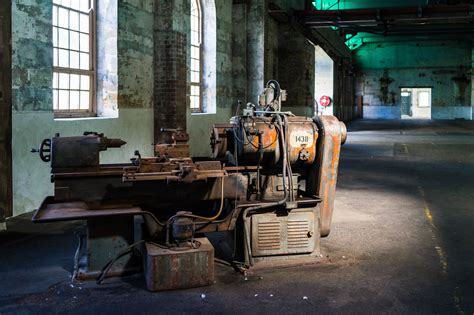 Free Images Transport Industrial Abandoned Factory Lathe