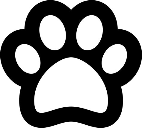 Pawprint Svg Png Icon Free Download (#74674) - OnlineWebFonts.COM