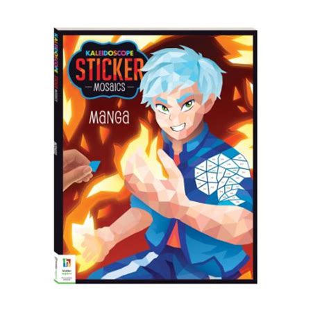 Kaleidoscope Sticker Mosaics Manga Hinkler Shopee Singapore