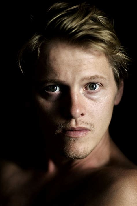 Thure Lindhardt Danish Male Actor Celeb Powerful Face Intense Eyes Hot Sexy Portrait Photo