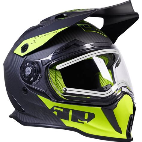 Described as a sleek yet aggressive helmet, it is packed with strength aside, the carbon fiber altitude is noticeably lighter than its thermoplastic counterpart. 509 Delta R3 Carbon Fiber Ignite Snowmobile Helmet Hi-vis ...