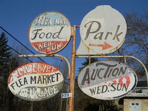 Old Signs at a Weird Flea Market | Old signs, Flea market, Tiny little