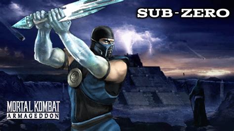 Mortal Kombat Armageddon Sub Zero Arcade Ladder Youtube