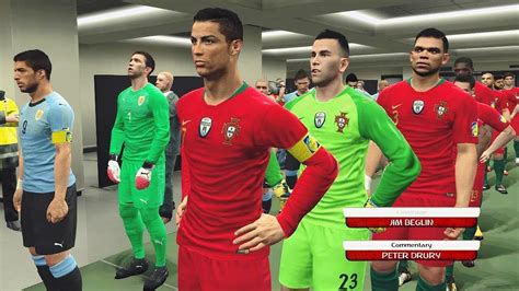 Portugal's cristiano ronaldo has played 514 minutes of football in the knockout stages of the world cup, but has failed to score or provide an assist. Portugal vs Uruguay | FIFA World Cup Russia 2018 Gameplay ...