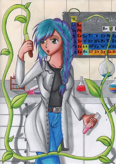 Free Lineart Making Chemistry Green By Elythe On Deviantart