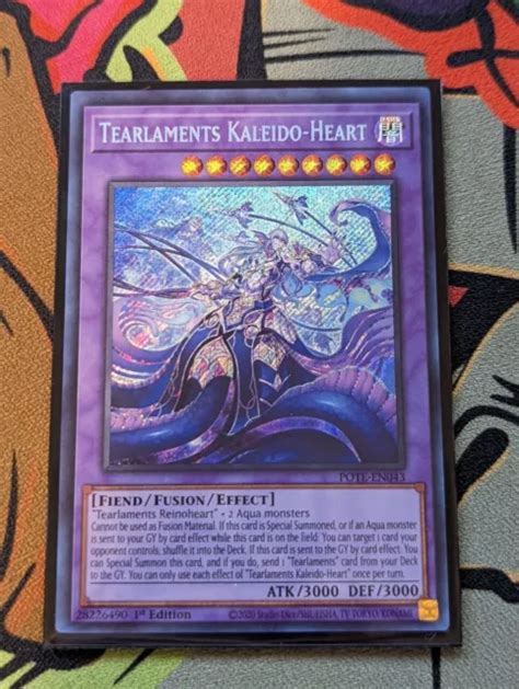 Yu Gi Oh Tcg Tearlaments Kaleido Heart Power Of The Elements Pote